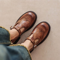 Cora | Elegant Orthopedic Leather Shoes
