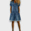 Karen | Vintage short Cotton Denim-Look Overalls