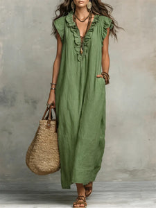 Camelia | Long Fluid Bohemian Dress