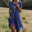 Taylor - Vintage Boho V-Neck Dress