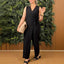Kathy | Elegant V-neck jumpsuit