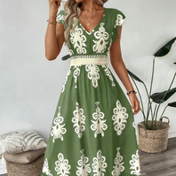 Candela | Maxi Dress With V-Neck